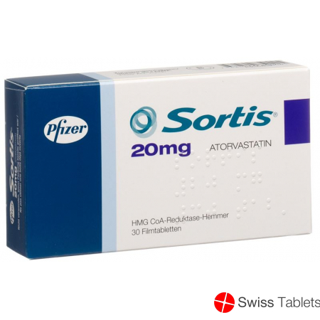 Sortis 20 Filmtabletten 20mg 30 Stück buy online