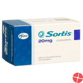 Sortis 20 Filmtabletten 20mg 100 Stück