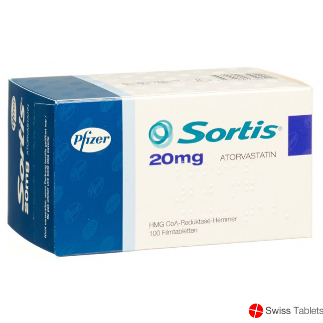 Sortis 20 Filmtabletten 20mg 100 Stück buy online
