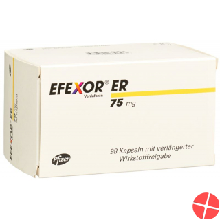 Efexor Er 75 Kapseln 75mg 98 Stück