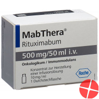 Mabthera Infusionskonzentrat 500mg/50ml Ampullen 50ml
