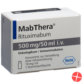 Mabthera Infusionskonzentrat 500mg/50ml Ampullen 50ml
