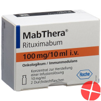 Mabthera Infusionskonzentrat 100mg/10ml 2 Ampullen 10ml