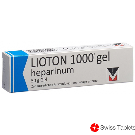 Lioton 1000 Gel Tube 50g buy online