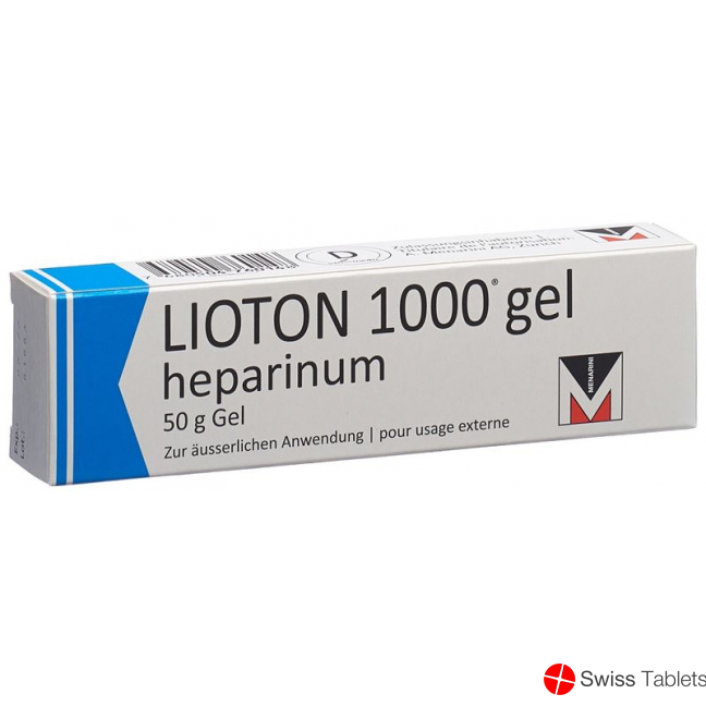 Lioton 1000 Gel Tube 50g buy online