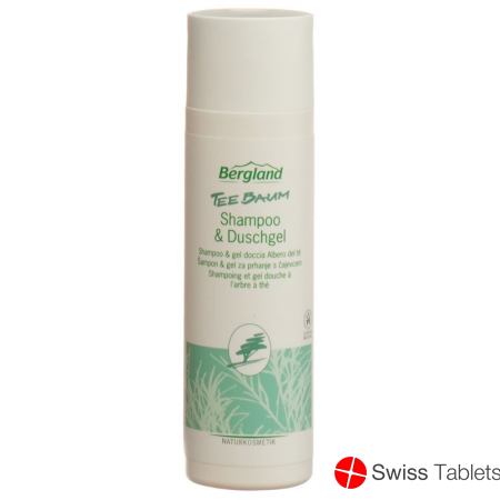 Bergland Teebaum Shampoo und Duschgel Tube 200ml buy online