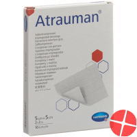 Atrauman Salbenkompressen 5x5cm Steril 10 Stück