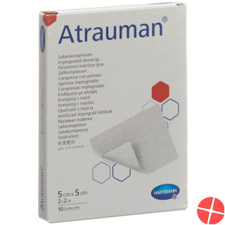Atrauman Salbenkompressen 5x5cm Steril 10 Stück