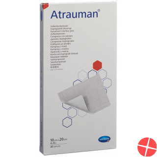 Atrauman Salbenkompressen 10x20cm Steril 30 Stück