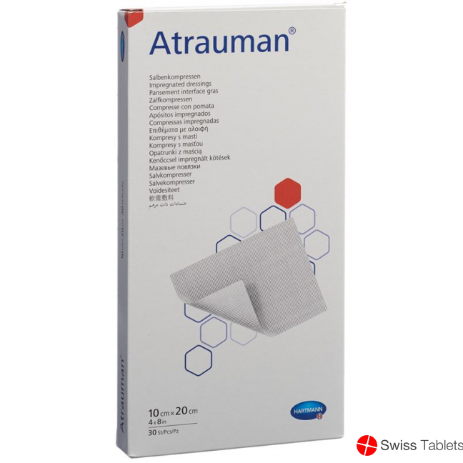 Atrauman Salbenkompressen 10x20cm Steril 30 Stück buy online