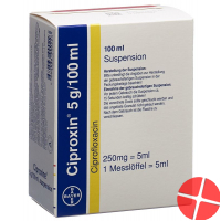 Ciproxin Suspension 5g/100ml 100ml