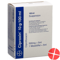 Ciproxin Suspension 10g/100ml 100ml