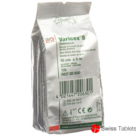 Varicex S Zinkleimbinde 10cm x 5m buy online