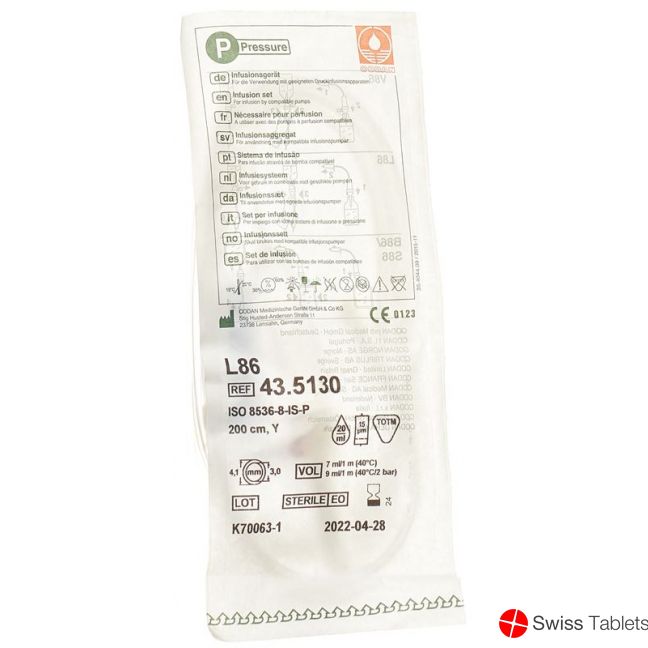 Codan Infusgerät Luer Lock L86 P-y M Belueftung buy online