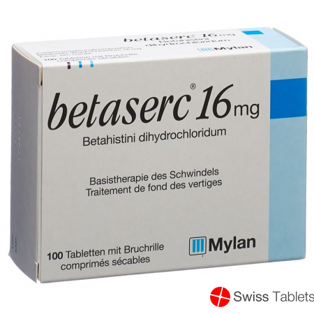 Betaserc 16mg 100 Tabletten buy online Betaserc 16mg 100 Tabletten buy online