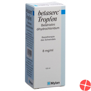 Betaserc Tropfen 8mg/ml 120ml