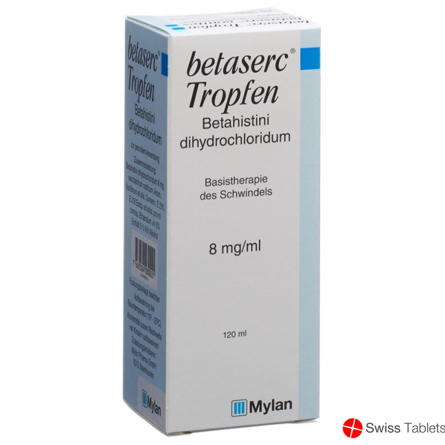 Betaserc Tropfen 8mg/ml 120ml buy online