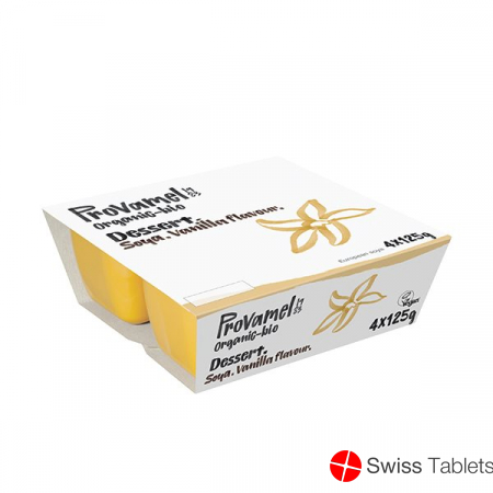 Provamel Bio Soja Dessert Vanille 4x 125g buy online