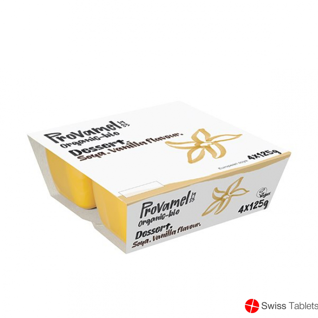 Provamel Bio Soja Dessert Vanille 4x 125g buy online