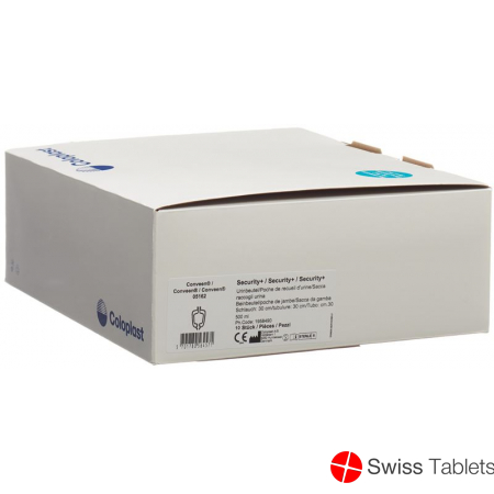 Conveen Security Plus Beinbeutel Steril 500ml 25cm 10 Stück buy online