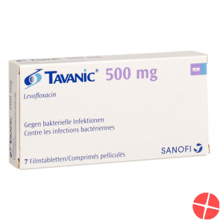 Tavanic Tabletten 500mg 7 Stück