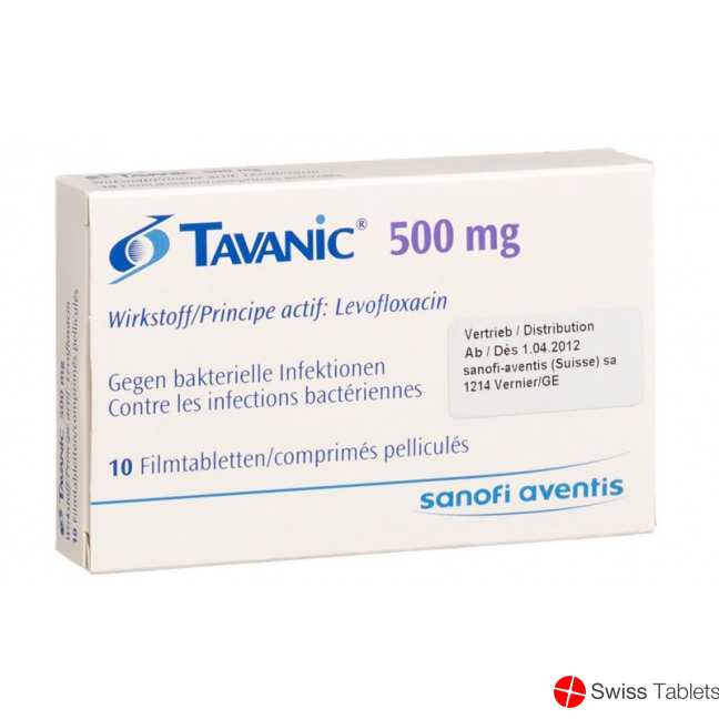 Tavanic Tabletten 500mg 10 Stück buy online