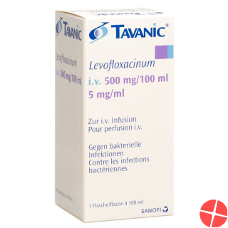 Tavanic i.v. Infusionslösung 500mg/100ml Durchstechflasche 100ml