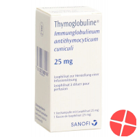 Thymoglobuline Trockensubstanz 25mg Durchstechflasche Thymoglobuline Trockensubstanz 25mg Durchstechflasche