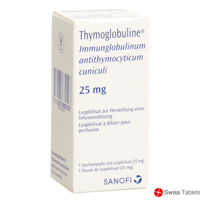 Thymoglobuline Trockensubstanz 25mg Durchstechflasche buy online