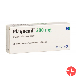 Plaquenil Filmtabl 200 mg 30 pcs
