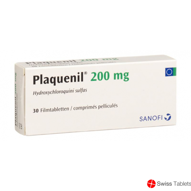 Plaquenil Filmtabl 200 mg 30 pcs