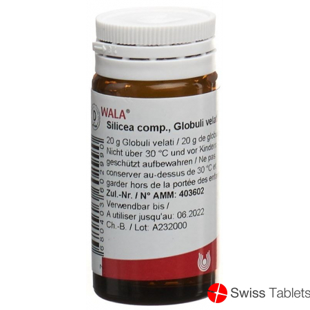 Wala Silicea Comp Globuli Flasche 20g buy online