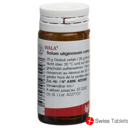 Wala Solum Uliginosum Comp Globuli Flasche 20g buy online Wala Solum Uliginosum Comp Globuli Flasche 20g buy online
