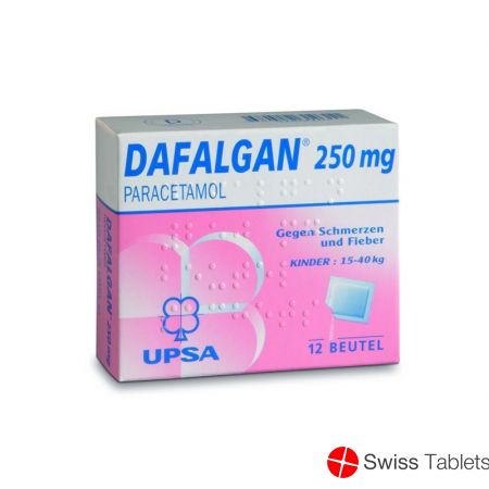 Dafalgan 250mg 12 Beutel buy online