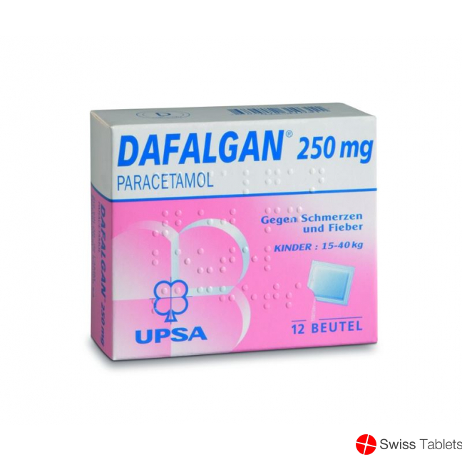 Dafalgan 250mg 12 Beutel buy online