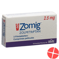 Zomig Filmtabletten 2.5mg 3 Stück
