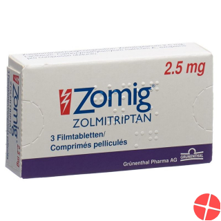 Zomig Filmtabletten 2.5mg 3 Stück