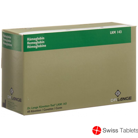 Lange Mini Kuevette Test Haemoglobin 40 Stück Lkm 14 buy online