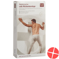 Bort Leistenbruchband -104cm Grösse M Weiss
