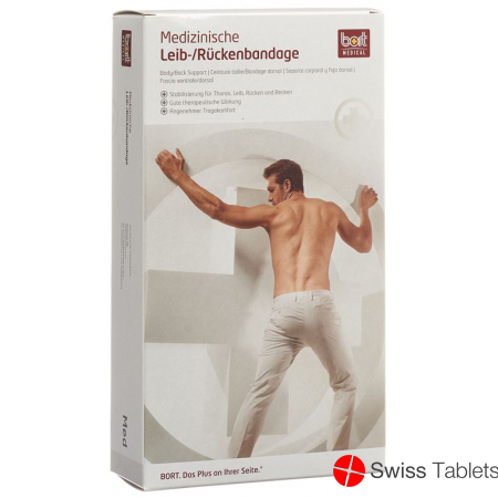 Bort Leistenbruchband -104cm Grösse M Weiss buy online