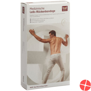Bort Rippengürtel Herren 16cm -112cm Grösse L Weiss Bort Rippengürtel Herren 16cm -112cm Grösse L Weiss