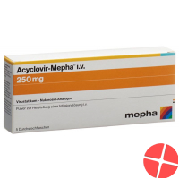 Acyclovir Mepha Injektionslösung 250mg i.v. Durchstechflasche 5 Stück