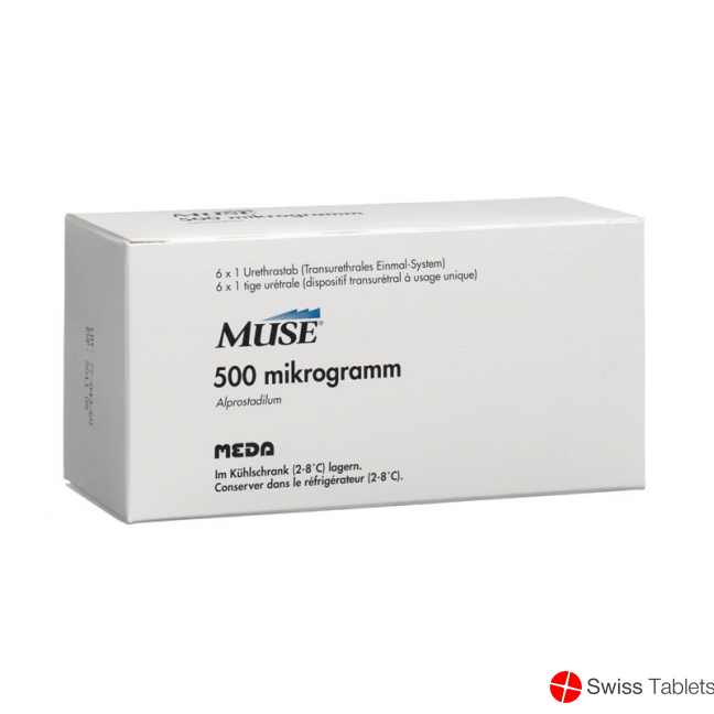 Muse Urethrastab 500mcg 6 Stück buy online