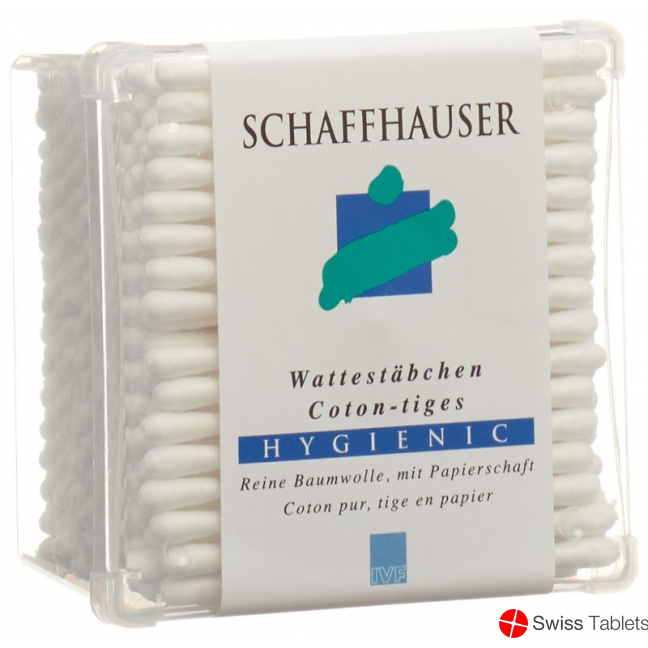 Schaffhauser Wattestäbchen Hygienic 200 Stück buy online