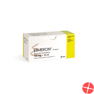 Esmeron Injektionslösung 100mg/10ml 10 Durchstechflaschen 10ml