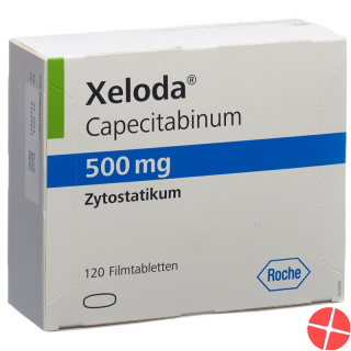 Xeloda Filmtabletten 500mg 120 Stück
