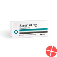 Zocor Filmtabletten 40mg 28 Stück
