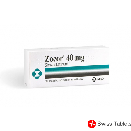 Zocor Filmtabletten 40mg 28 Stück buy online