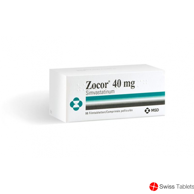 Zocor 40mg 98 Filmtabletten buy online