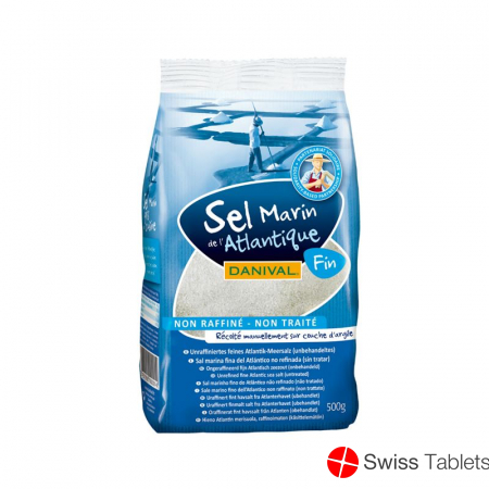 Danival Atlantisches Meersalz Fein 500g buy online